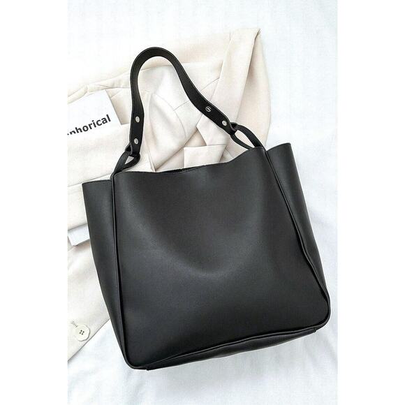 WOMEN'S SIMPLE AND FASHIONABLE HIGH-CAPACITY SHOULDER BAG NWT - Picture 4 of 14